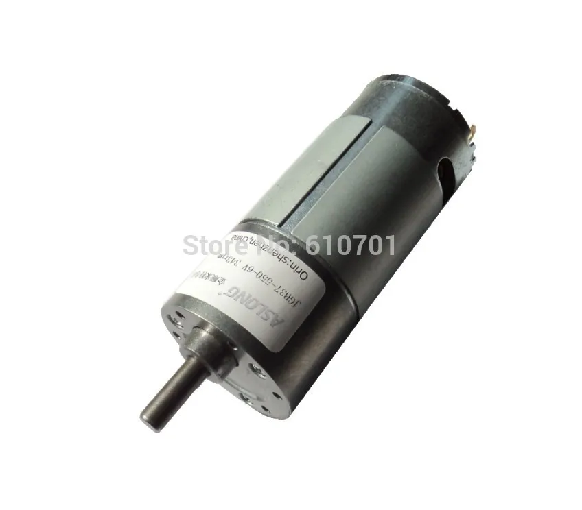 

3V-12VDC High Power Rotate Speed Reduction Electric DC Geared Motor JGB37-550 12V 2528/1580/840/526/282/175/120/95/58/31/19RPM