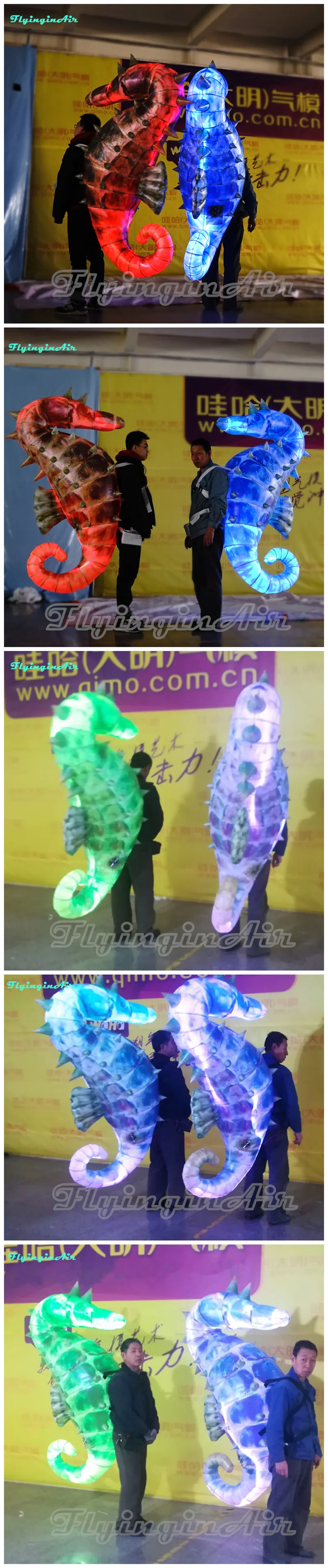 inflatable sea horse 6