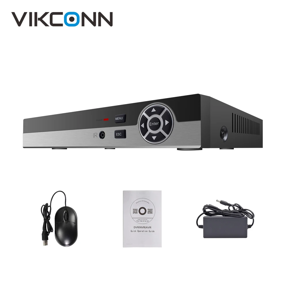 VIKCONN 8CH AHD H 1080 P DVR видеорегистратор XVR поддержка adh/Analog/CVI/TVI/IP камеры
