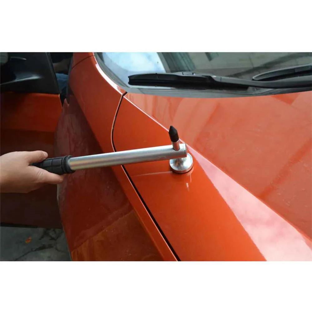 

PDR Metal Tap Down Pen With 9 Heads and Tap Down Hammer Hand Tool Use for Car Dent Repair
