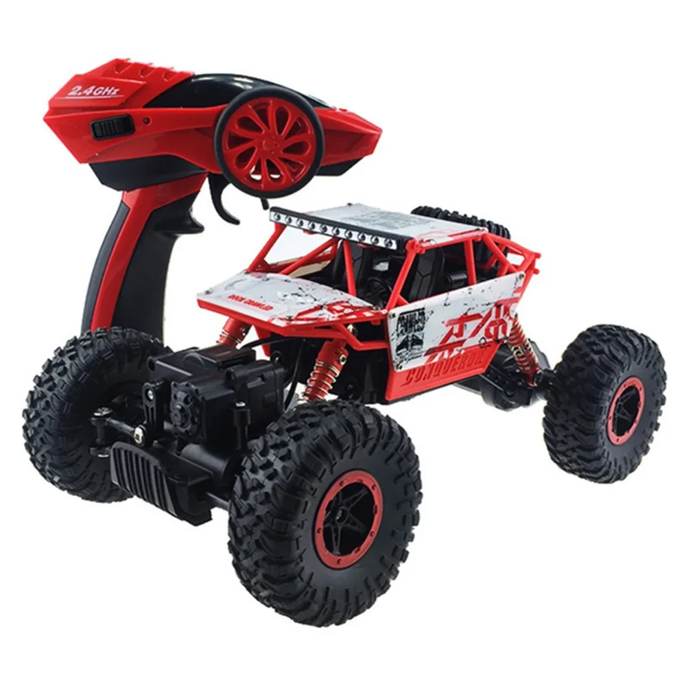 

Remote Control Model Off-Road Vehicle Toy RC Car 4WD 2.4GHz Rock Crawlers Rally Climbing Car 4x4 1:18 Double Motors Bigfoot Car