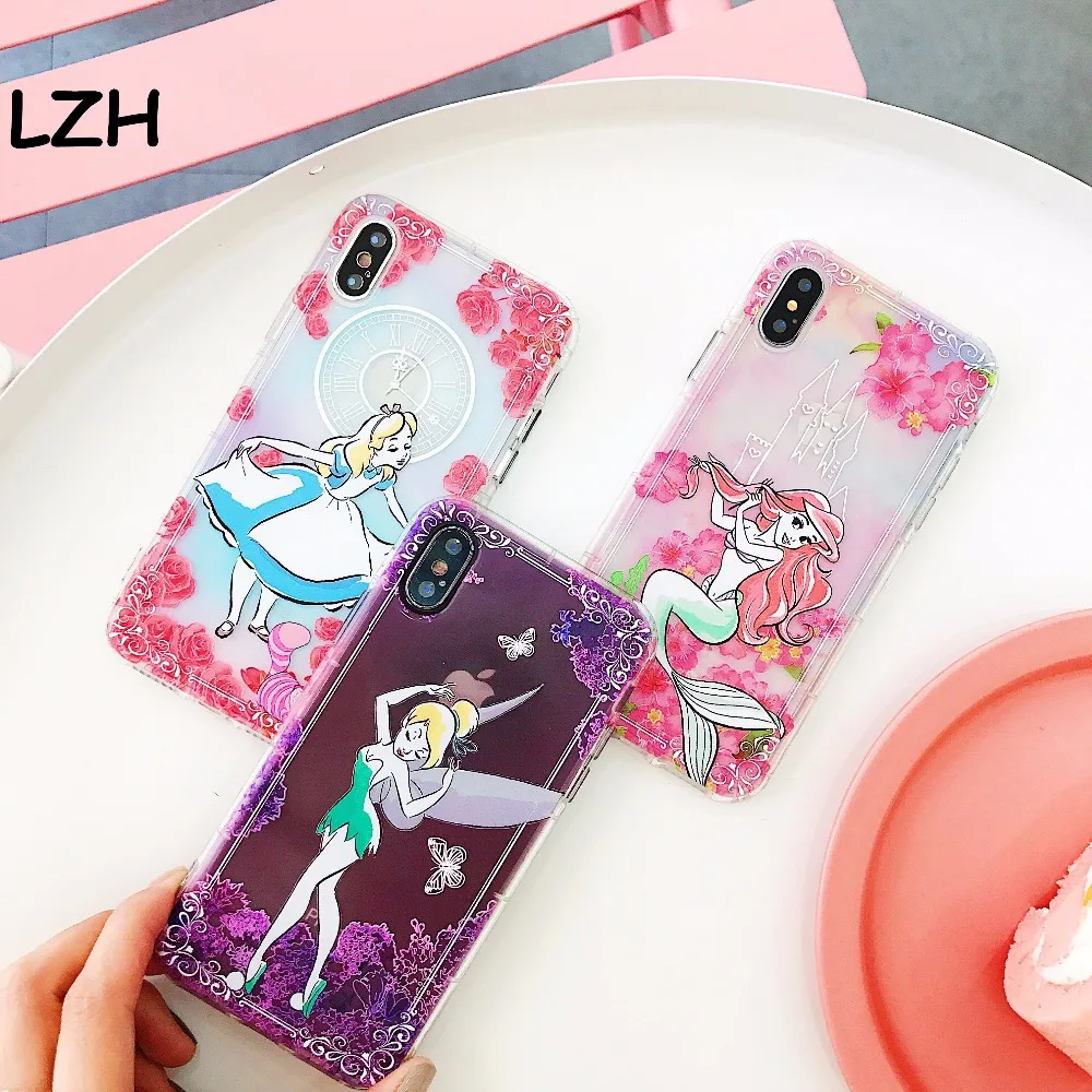 Buy Cute Relief Floral Alice Soft TPU Girly Case for