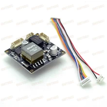 IEEE802.3af PoE плата Модуль 12 Вт 12 В 1A 38X38 мм POE Модуль для SMTSEC CCTV камеры безопасности плата камеры IP камера модуль POE1A