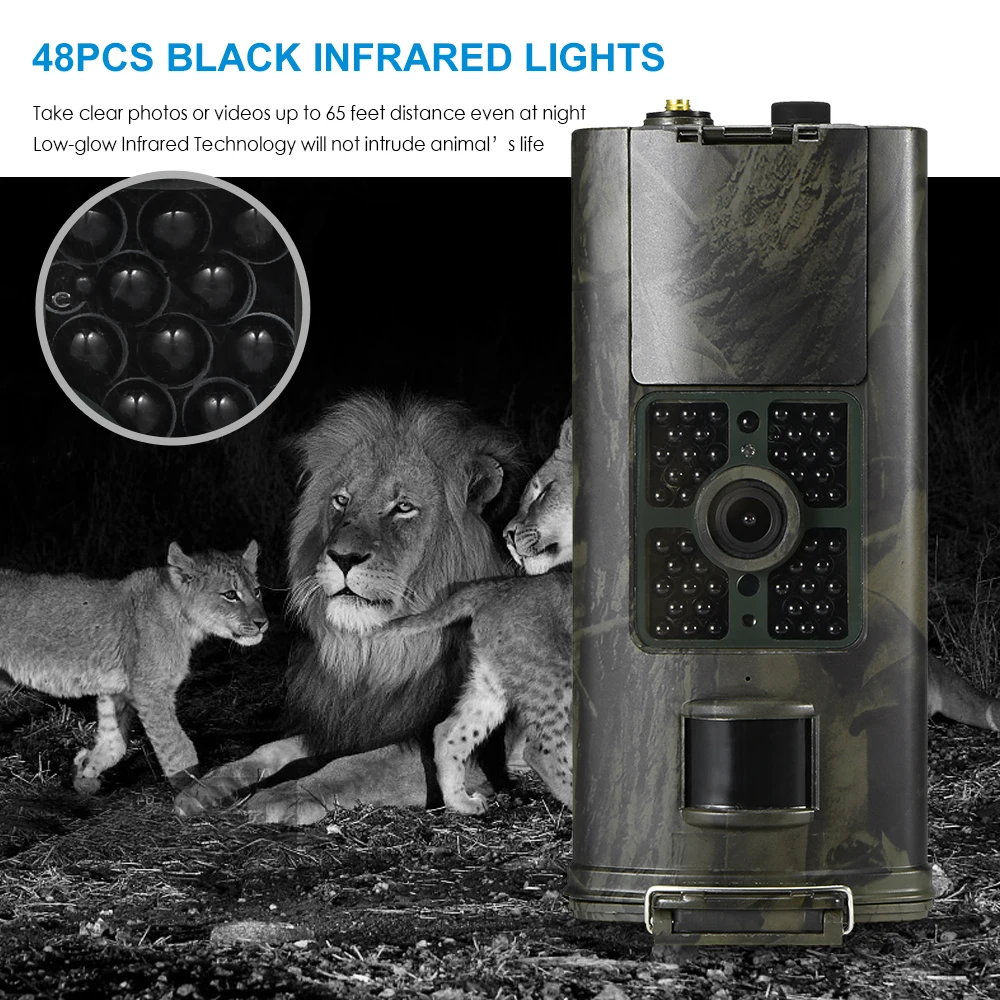16MP 1080 P 3g SMS GSM Trail камера охота игра камера ночное видение Охота ловушки PIR сенсор дикой природы Скаутинг камера