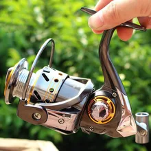 Новинка 12+ 1 BB спиннинговая катушка, качественная катушка для рыбалки, металлическая катушка, Рыболовные катушки 5,2: 1