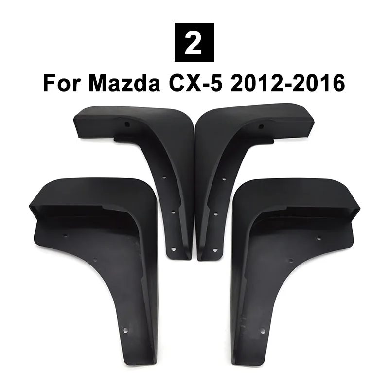 ZD автомобильные передние и задние брызговики для Mazda CX-7 2007-2013 для Mazda CX-5 2012- автостайлинг Брызговики охранные предметы брызговики - Цвет: CX-5 2012-2016