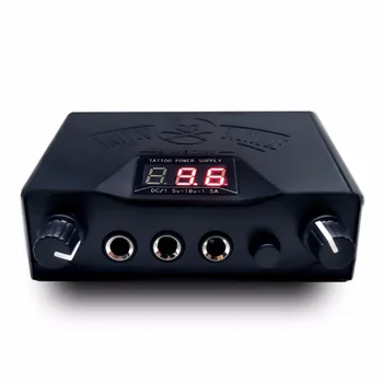 

Permanent Makeup Tattoo Supply Tools Professional Tattoo Power Supply LCD Motor Power Rotary Coil Machine For Liner US Plug