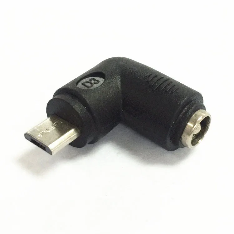 

10pcs DC 5.5mm x 2.1mm 5.5/2.1mm DC Female to Micro USB B Male Charge Adapter Converter Connector for Android Cell Phone Tablet
