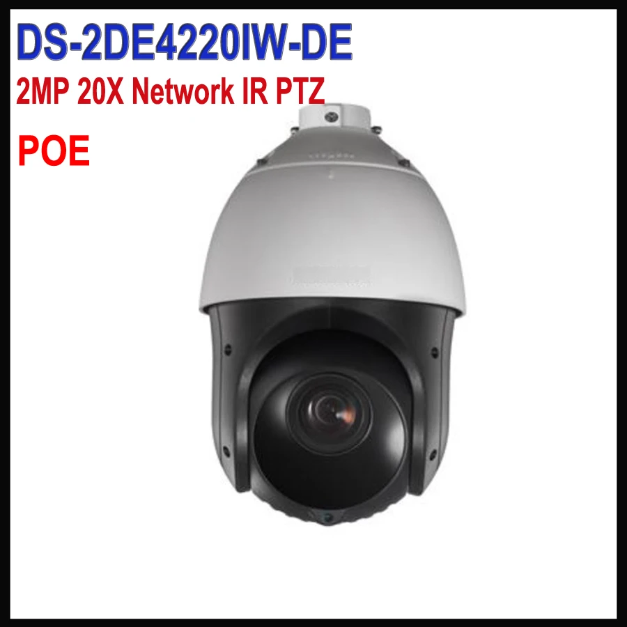 

Original English Version Hik 2MP PTZ IP camera POE DS-2DE4220IW-DE security Surveillance Camera ONVIF
