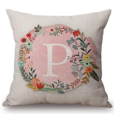 conew_flower-wreath-with-personalized-monogram-initial-letter-p-on-pink-watercolor-paper-texture-artwork-canvas 