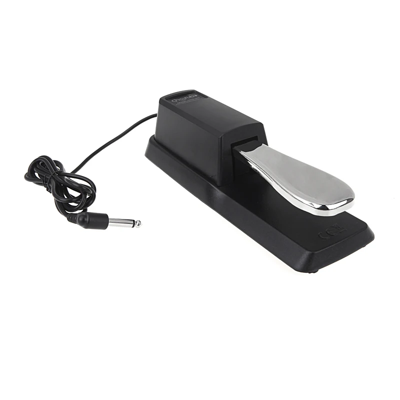 

High Quality Piano Keyboard Sustain Pedal Damper Chrome Plated Pedal & Plastic Shell Musical Instruments