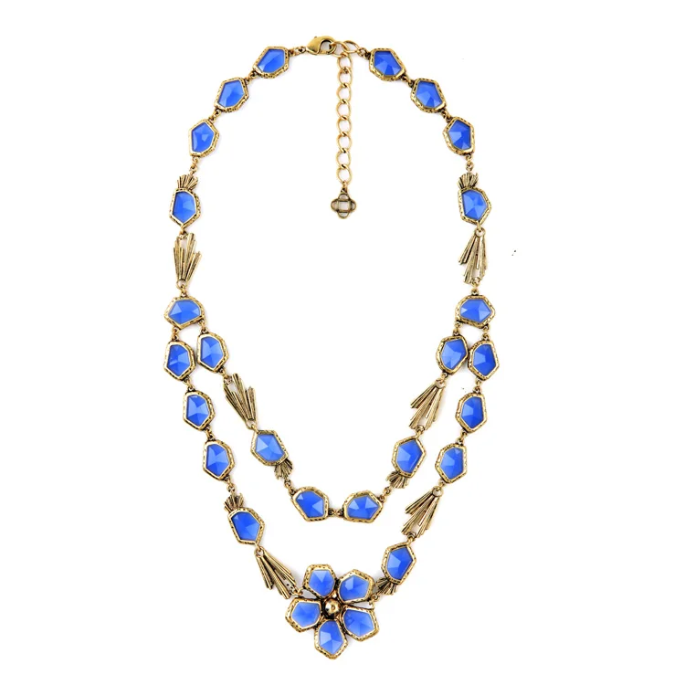 

From India Simple Blue Acrylic Wholesale Necklace Flash Deals Nightmare Before Christmas Joyas