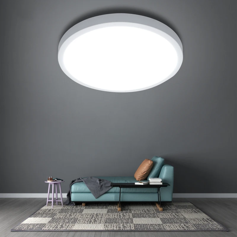 

LED Panel light Surface Mounted Downlight Lamp AC85-265V 48W 36W 24W 18W 13W 9W 6W Ultra Thin LED Ceiling light For Kitchen Bath