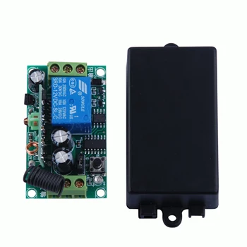 

DC 12V 24V 1 CH 1CH RF Wireless Remote Control Switch System Receiver,315/433.92 MHZ