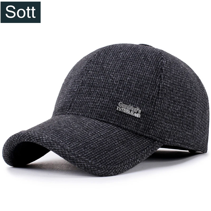 

[SOTT] 2018 Autumn Winter Caps Solid Baseball Cap Men Women Bone Gorras Warm Snapback Hats Dad Hat Casquette Homme B-0131
