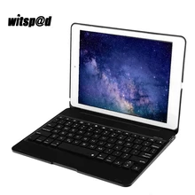 Witsp@d USB Backlit Bluetooth Wireless Keyboard For iPad Pro 9.7 inch Tablet PC cover case for iPad Air Case for Christmas gifts