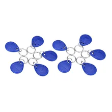 RFID копировальный Дубликатор ключ 5200 внутренний чип 125 кГц меняемый ключ метка перезаписываемые fobs для дубликатора