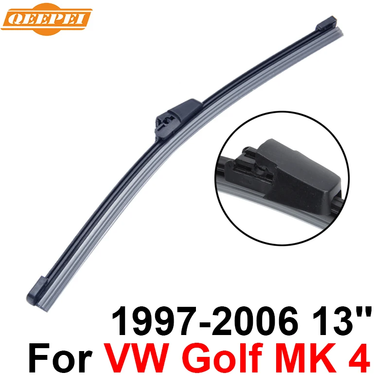 QEEPEI Rear Wiper Blade No Arm For VW Golf MK 4 1999 2005 13'' 3/5 door