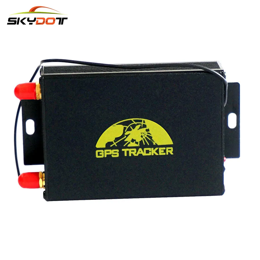 

SKydot Dual SIM GPS Tracker TK105A GSM GPRS Real Time Tracking Device GPS105A Car Security Burglar Alarm system Google maps
