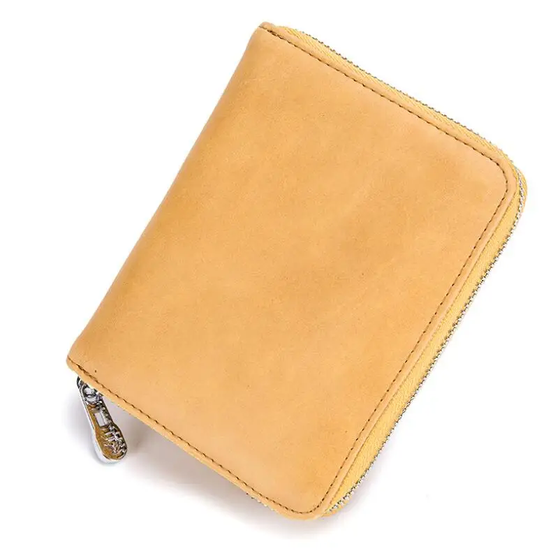 ACL 6660 Yellow Сумки San maries RFID визитница для женщин и мужчин кошельки сумка для денег водительские права паспорта сумки большой емкости банковский идентификатор кошельки для карточек - Цвет: ACL 6660 Yellow