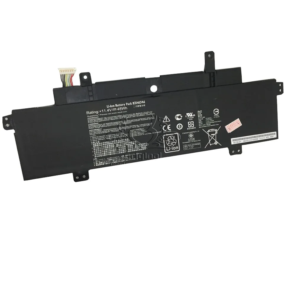 JIGU 11,4 в 48WH B31N1346 аккумулятор для ноутбука ASUS C300 Chromebook для CHROMEBOOK C300MA