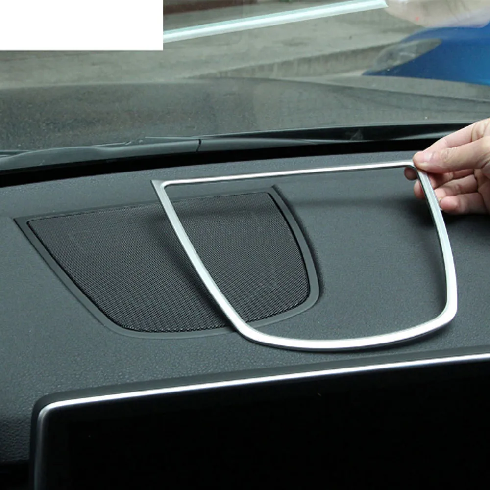 ABS Хромированная центральная консоль управления приборной панели крышка динамика Накладка для BMW X5 X6 f15 F16 автомобильные аксессуары
