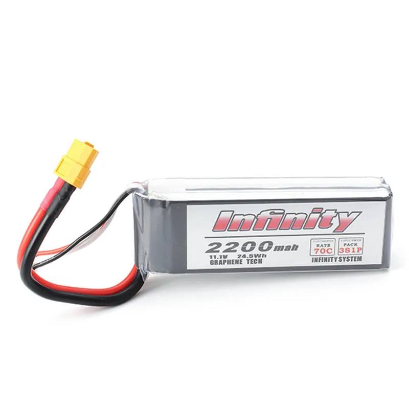 Аккумуляторная батарея для Infinity 3S 11 1 В 2200 мАч 70C 3S1P Графен Lipo Разъем XT60 поддержка