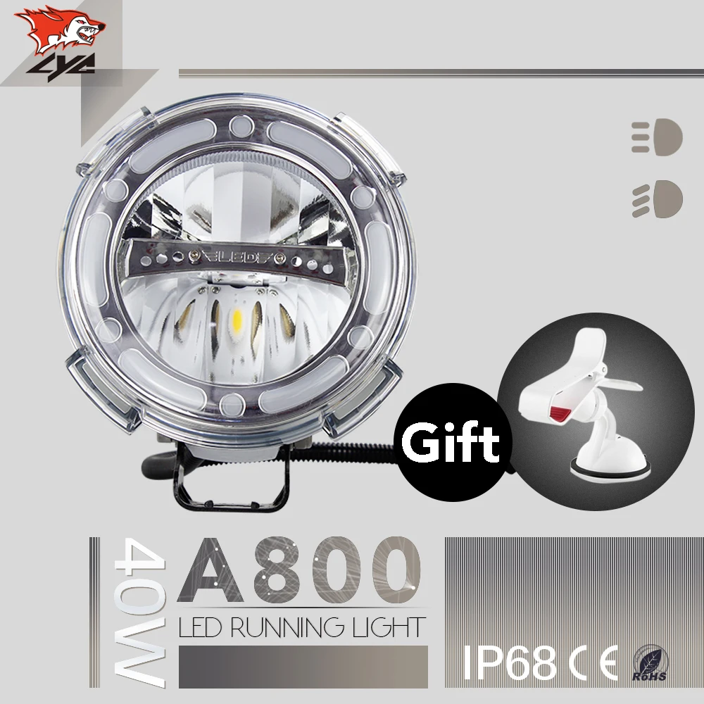 

LYC Led Exterior Car Accessories Daytime Running Light Installation for 2003 Jeep Wrangler Headlights For Truck/Construction