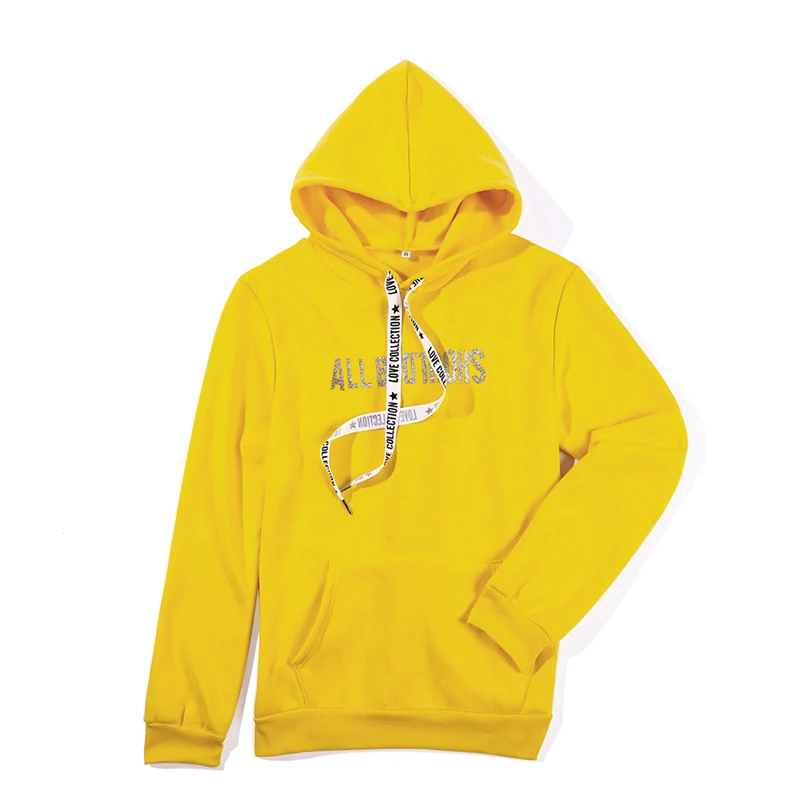 Russian Hot Explosion Hooded Sweatshirt Women Hot Stamping Letter Printing Plus Velvet Thick Hoodies Top 2018 New Moleton Mujer Hoodies