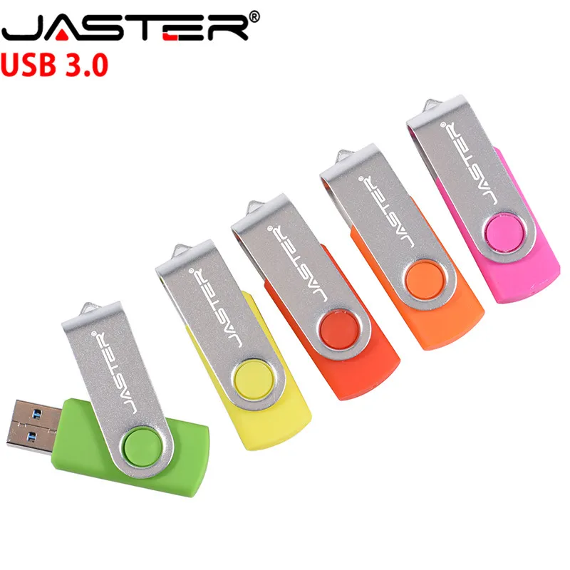 JASTER USB3.0 поворотный USB флеш-накопитель 256 ГБ 128 Гб 64 ГБ 32 ГБ 16 ГБ 8 ГБ 4 ГБ флеш-накопитель Высокое качество флеш-накопитель USB