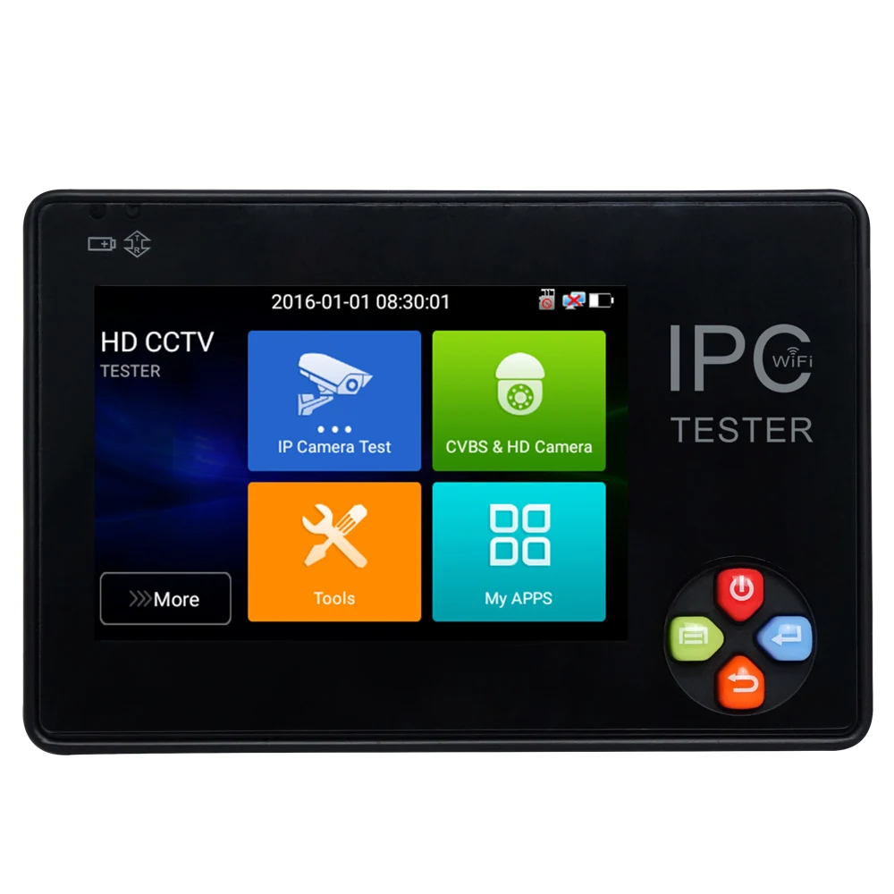 3,5 дюймов H.265 4K IP HD CCTV тестер монитор IP AHD CVI CVBS TVI камера тестер 8MP 5MP 4MP ONVIF PTZ wifi 12V1A выход