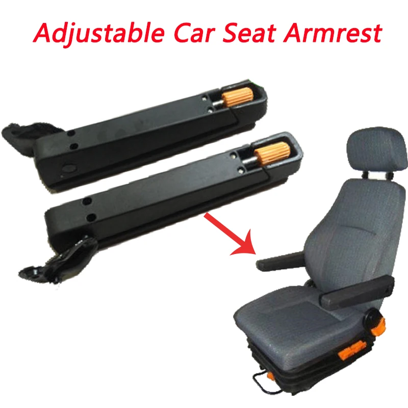 Online Reposabrazos ajustables universales para asiento de conductor para camión carril de mano RV van ingeniería Motorhome barco camión accesorios para coche