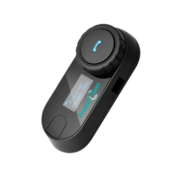 Новая обновленная версия! T-COMSC BT Bluetooth мотоциклетный шлем домофон гарнитура с ЖК-экраном+ FM радиоeadset