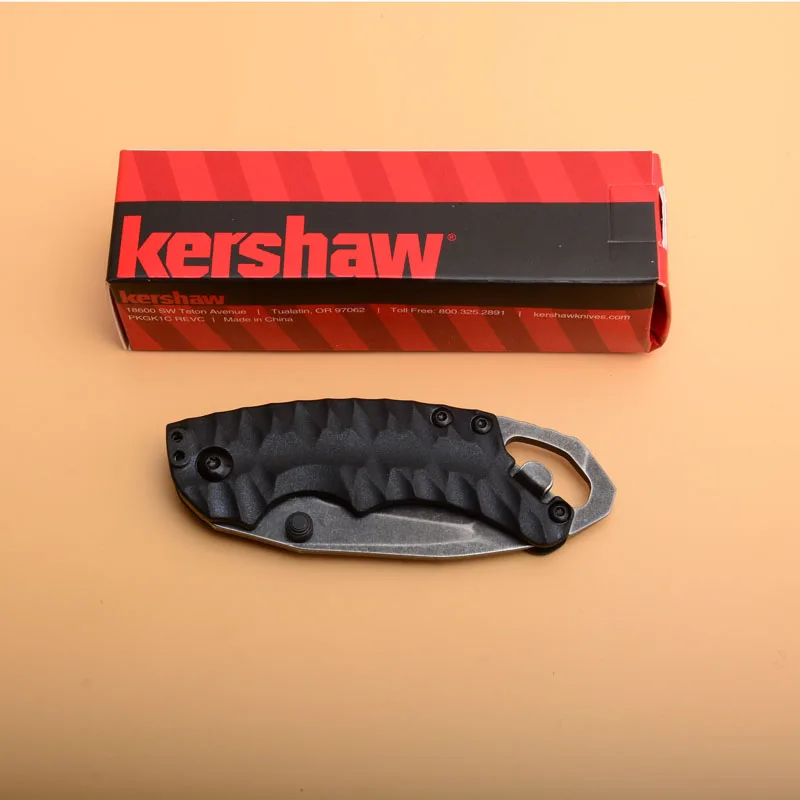 Kershaw 8750 складной походный нож 8cr13mov лезвие авиационная алюминиевая ручка волоконная ручка охотничий тактический инструмент для выживания EDC