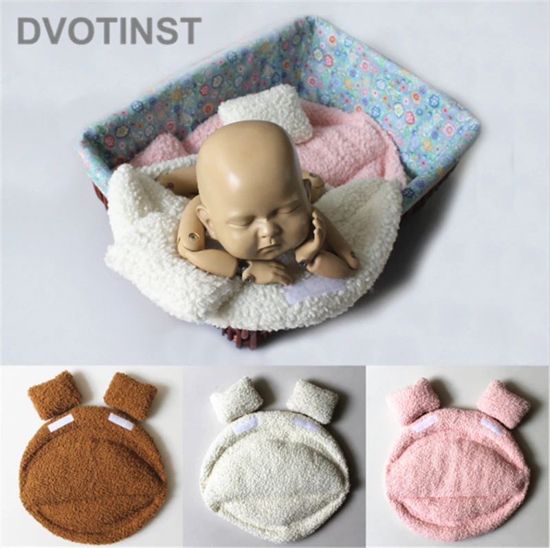Dvotinst реквизит для фотосъемки новорожденных одеяло подушка мягкая корзина