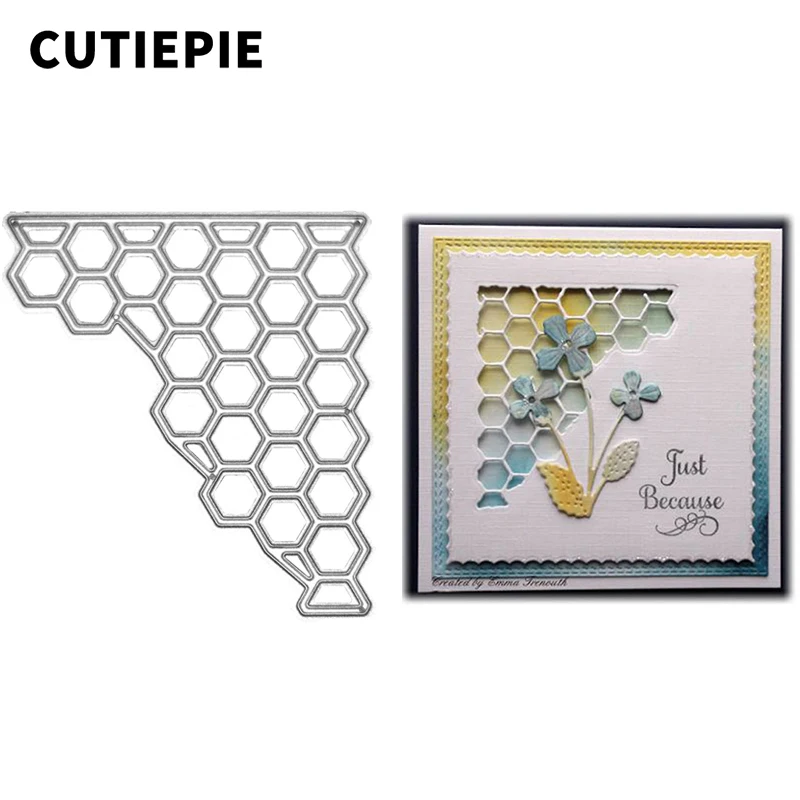 

Delicate Polygon Metal Cutting Dies For Scrapbooking DIY Photo Album Embossing Folder Paper Card Making Stencils Decoration