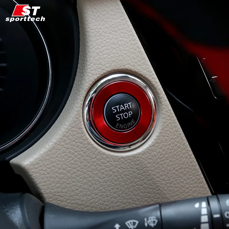 

Car Styling Ignition Switch Decoration Stickers For Nissan Teana Colorful Ignition Key Ring For Nissan Teana 2018 Accessories