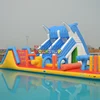 Sea World Octopus Jurassic Inflatable Dinosaur Water Park, Giant Outdoor Inflatable Fun City Playground for sale 1