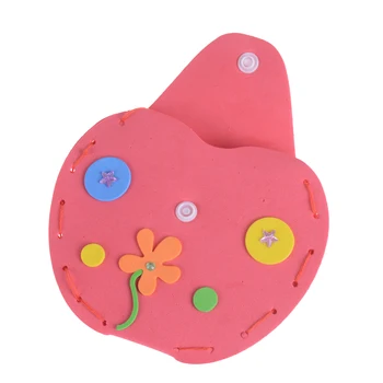 

EVA Wallets Purse Kids DIY Handmade EVA Foam Stickers Craft Puzzle Baby Educational Early Learning Toys