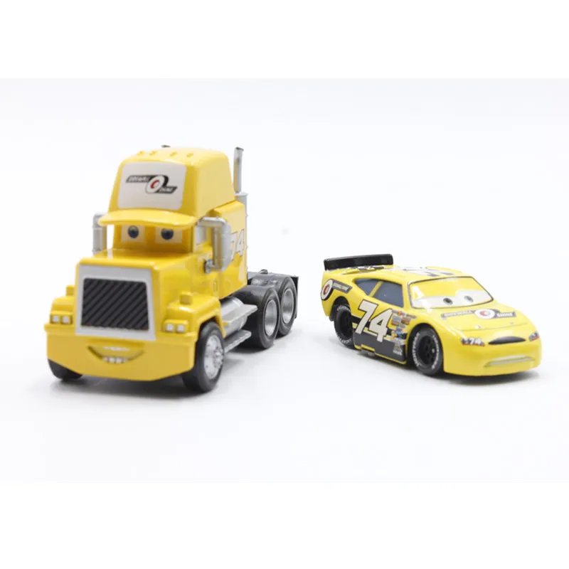 Модели автомобилей Литые из металлического сплава Disney Pixar Cars 2 шт./лот № 74 Мак дядя