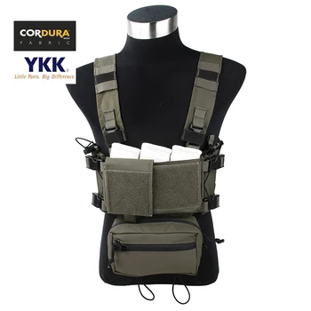 

TMC Cordura Tacitcal Fight Light Combat Modular Micro Chest Rig Ranger Green RG Set(SKU051257)