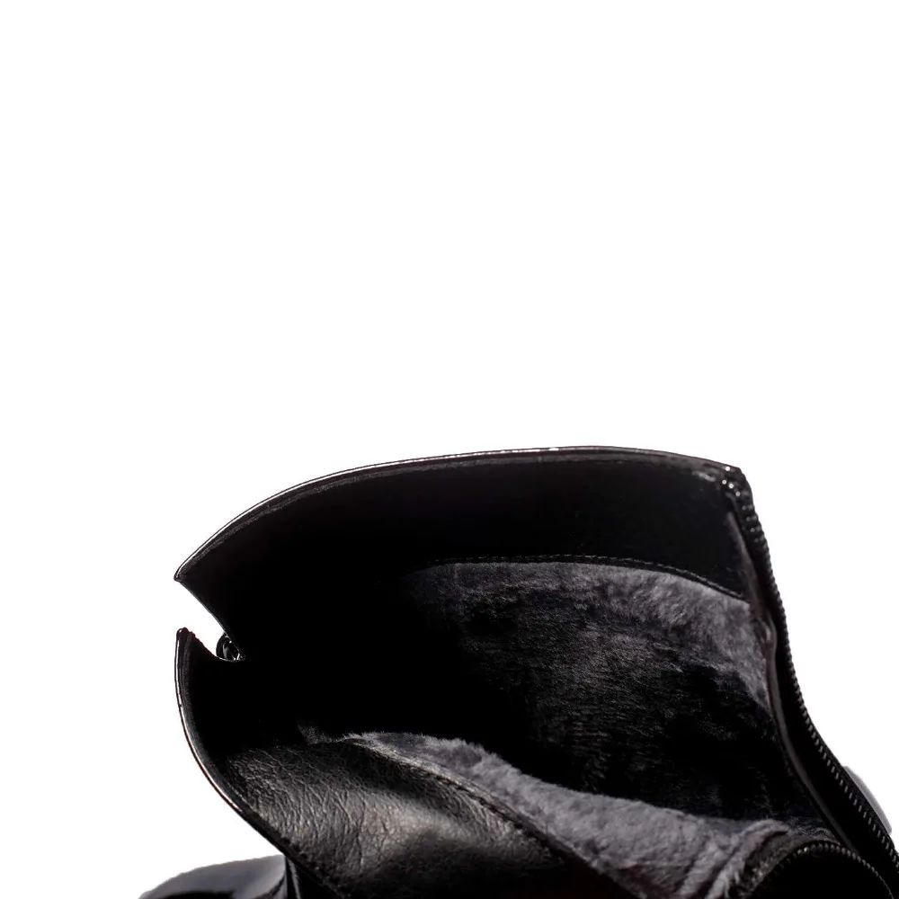 Krazing Pot/женские ботильоны-оксфорды из натуральной кожи с квадратным носком на высоком каблуке, сохраняющие тепло, разных цветов, в британском школьном стиле; L57