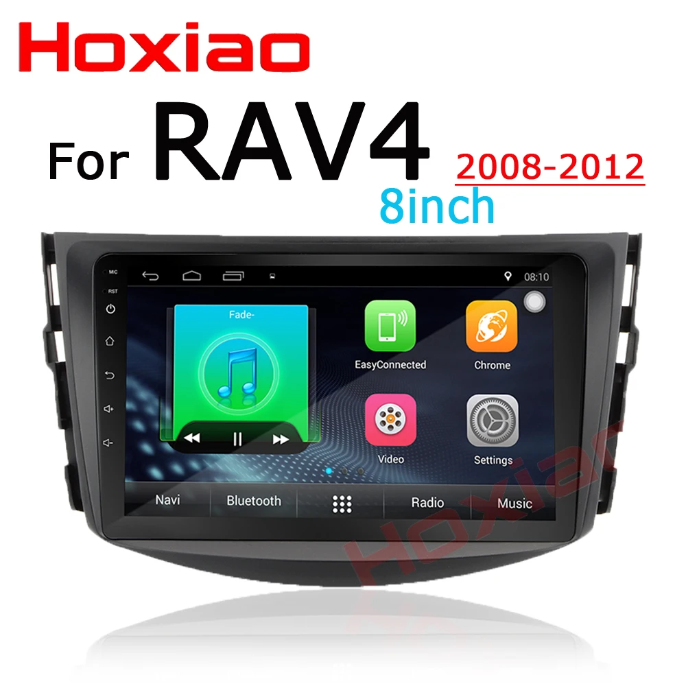 

Android Car Radio for Toyota Rav 4 RAV4 2008-2012 1024*600 Quad Core wifi Bluetooth video audio Multimedia 2 din car dvd player