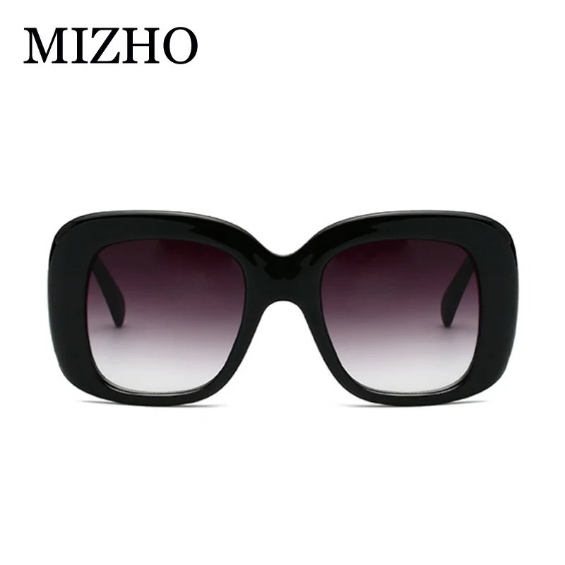 Модные большие квадратные солнцезащитные очки MIZHO 2020 женские брендовые