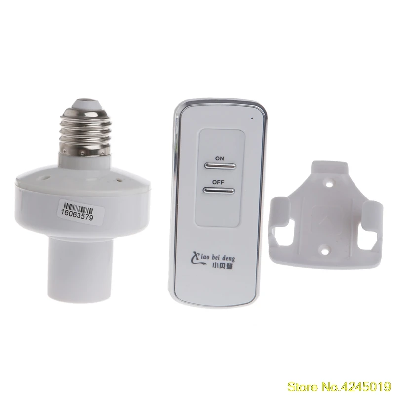 2018 High quality Wireless Remote Control E27 Screw Light Lamp Bulb Holder Cap Socket Switch 2018 High quality Wireless Remote Control E27 Screw Light Lamp Bulb Holder Cap Socket Switch