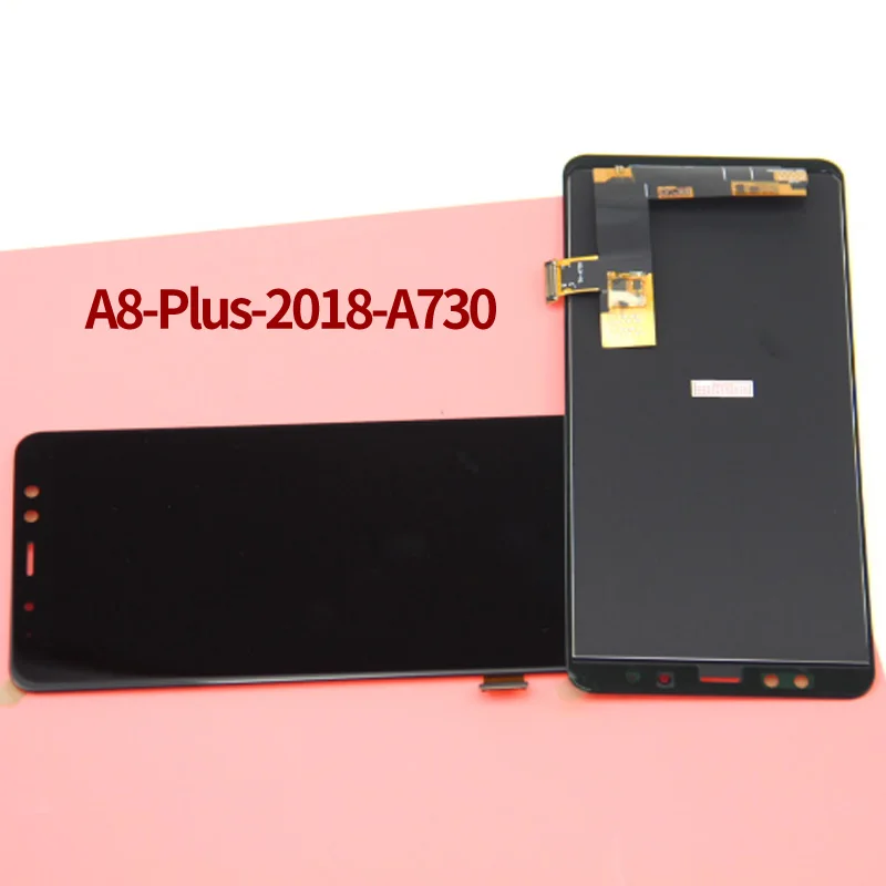 

New For Samsung Galaxy A8 Plus 2018 A730 Display Screen Digitizer A730F A730F/DS Assembly For Samsung A8+ 2018 LCD