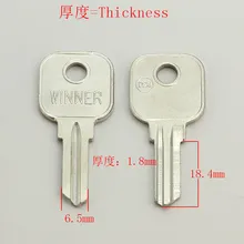 A160 дома заготовки ключей для двери слесарные принадлежности пустые ключи 25 шт./лот