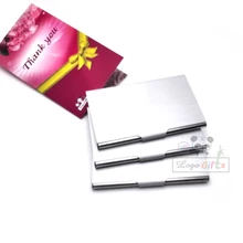 Персонализация свадебные подарки для сувениры для гостей бизнес-держатель для карт на заказ бесплатно с любым дизайном и текстом 30 шт./партия