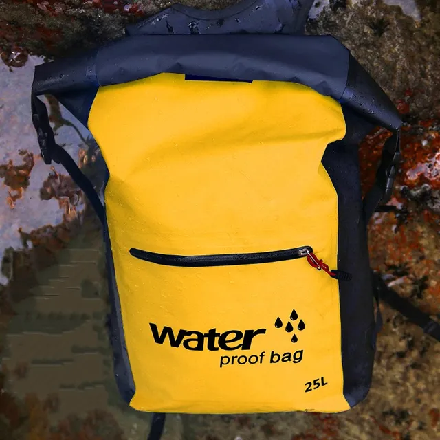 25L Outdoor Waterproof Diving Dry Bag Backpack Sack Storage Bag Rafting