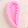 Sugarcraft – moule à feuille en Silicone, DIY, outils de décoration de gâteau Fondant, Cupcake, cuisson, Fern, bonbons, argile, chocolat, gomme ► Photo 3/6